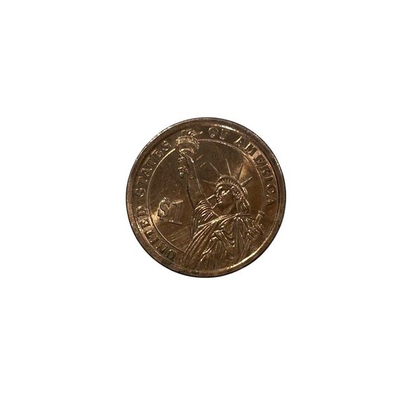 2010 D RARE ABRAHAM LINCOLN DOLLAR GOLD COIN 1861-1865 - Picture 1 of 5